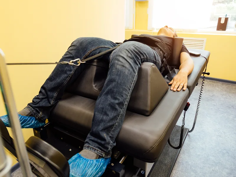 Flexion-Distraction at Schomaker Chiropractic Clinic in Elk River