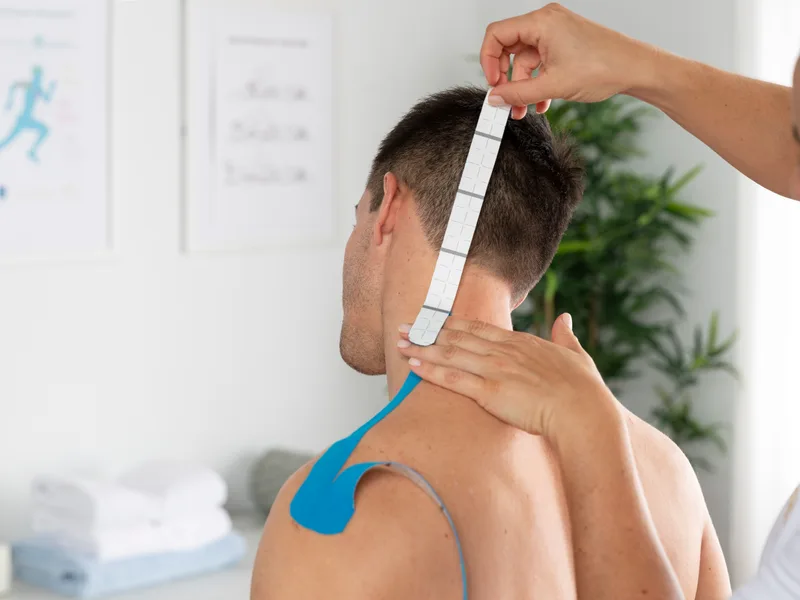 Kinesio Taping at Schomaker Chiropractic Clinic in Elk River