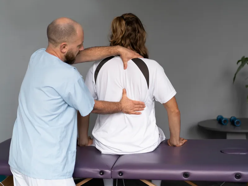 Knee Decompression at Schomaker Chiropractic Clinic in Elk River