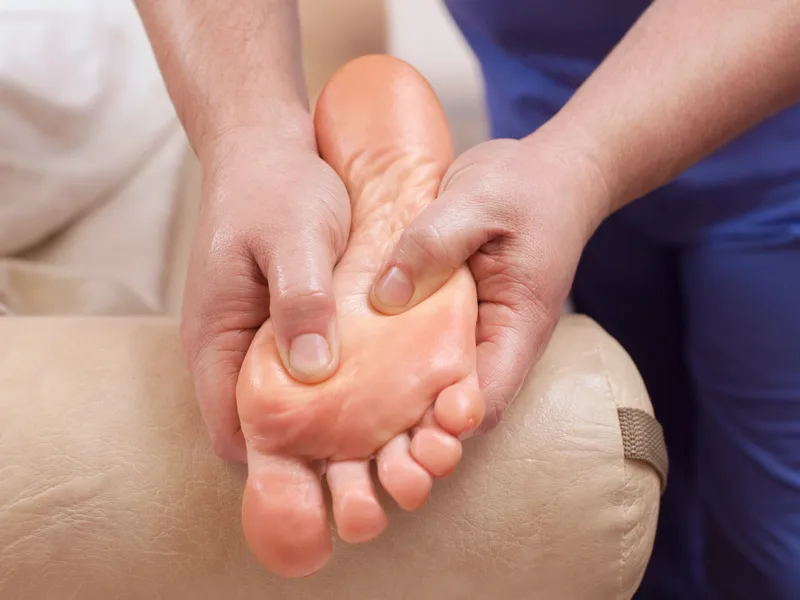 Chiropractic care for plantar fasciitis at Schomaker Chiropractic Clinic in Elk River